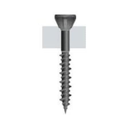 Simpson Strong-Tie Wood Screw, #7, 1-1/4 in, Square Drive, 2500 PK MTH114S